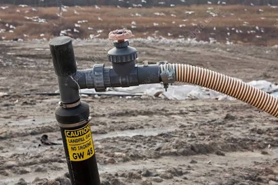 Landfill gas recovery