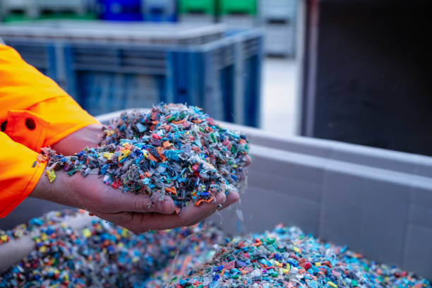 Plastic granulation and flake production